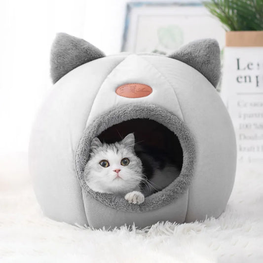 Grotte pour Chat en Forme d'Oreille™